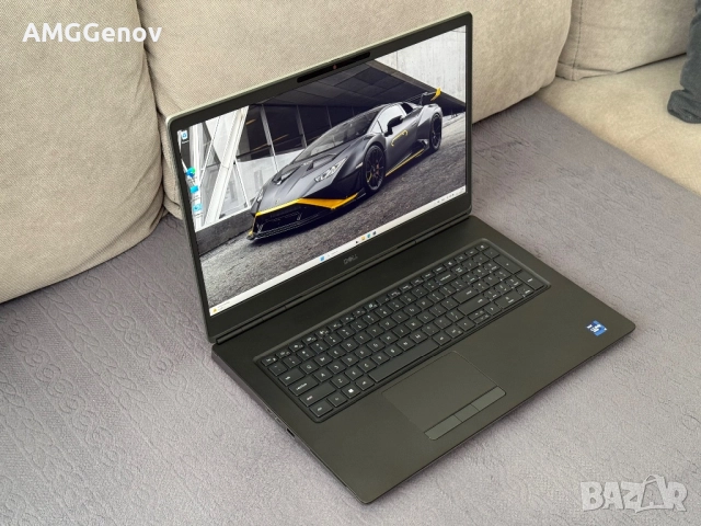 17.3’FHD IPS/RTX A5000 16GB/Dell Precision 7760/i9-11950H/64GB/1TB, снимка 3 - Лаптопи за работа - 52495204