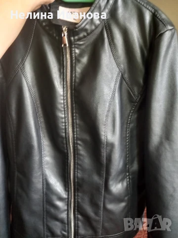 дамско кожено яке, снимка 6 - Якета - 50754661