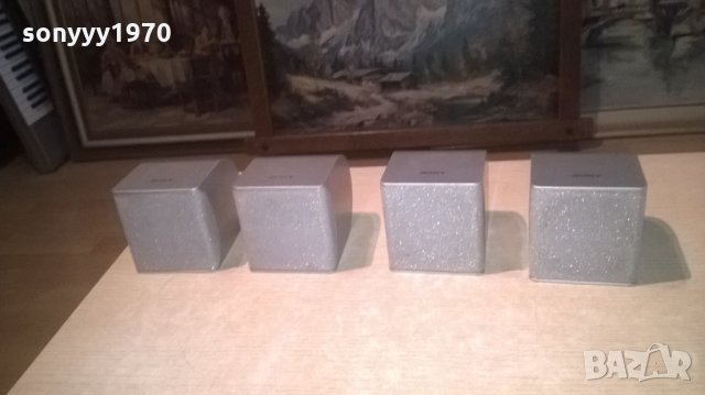 sony 4 броя тонколони-12х10х10см-внос швеицария, снимка 4 - Тонколони - 27361232