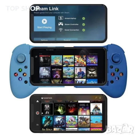 Безжичен контролер за мобилни игри ShanWan Q13 за Android/iphone