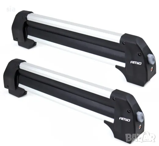 Алуминиев багажник за ски или сноуборд, 76см, снимка 2 - Аксесоари и консумативи - 48122024