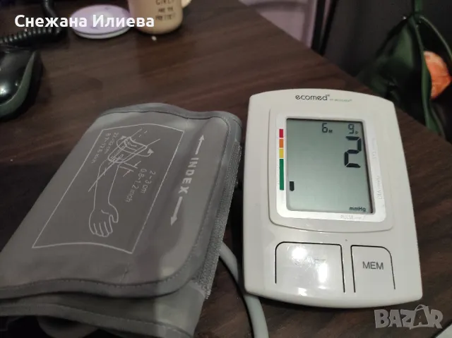 апарат да кръвно Ecomed (Medisana), снимка 1