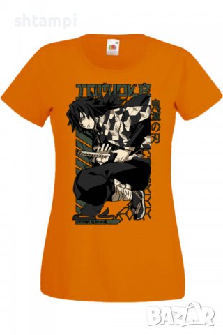 Дамска тениска Аниме Манга Demon Slayer Tomioka Gyuu,Анимация,игра,Празник,Повод., снимка 8 - Тениски - 38058677