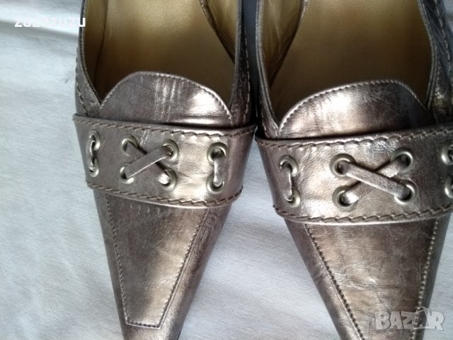 PETER KAISER ЕСТЕСТВЕНА КОЖА дамски елегантни обувки, снимка 2 - Дамски елегантни обувки - 32792992