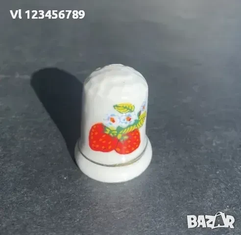 Порцеланови напръстници - колекционерски /плодове/-5 бр, снимка 4 - Колекции - 50689224