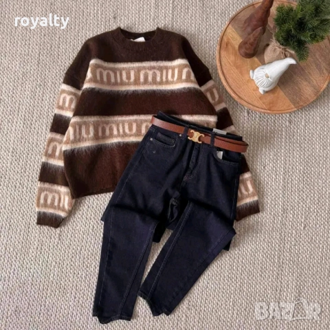 Miu Miu Дамски Пуловер 