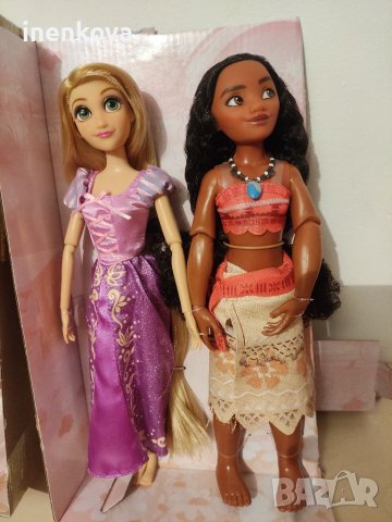 Кукла Тиана, Рапунцел, Покахонтас, Мулан, Есмералда, Пепеляшка, Аврора, Жасмин, Снежанка, Ариел, Бел, снимка 4 - Кукли - 38927058