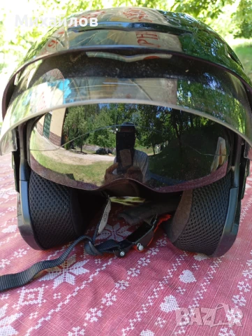 Каска за мотопед/ мотоциклет, снимка 3 - Аксесоари и консумативи - 50808026