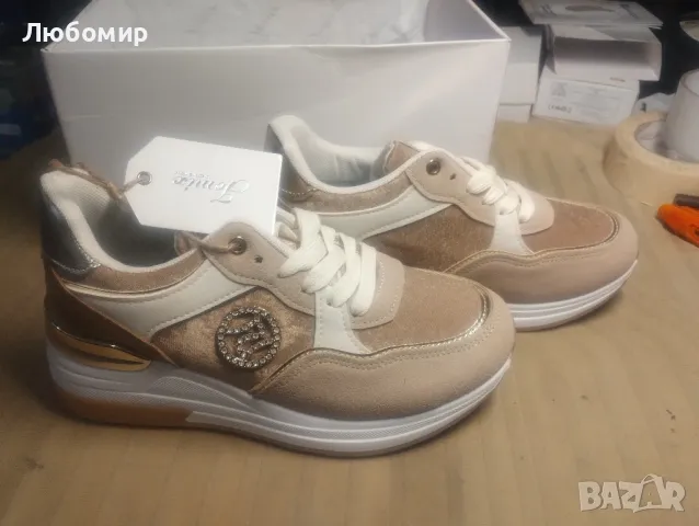 JOMIX Дамски маратонки Танкетки Дамски спортни обувки Ежедневни маратонки Леки дамски

, снимка 4 - Дамски ежедневни обувки - 48469242