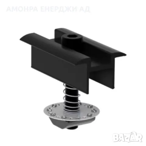 AR2 Средна скоба за мини рейл гайка 06 за монтаж на соларни системи, снимка 1