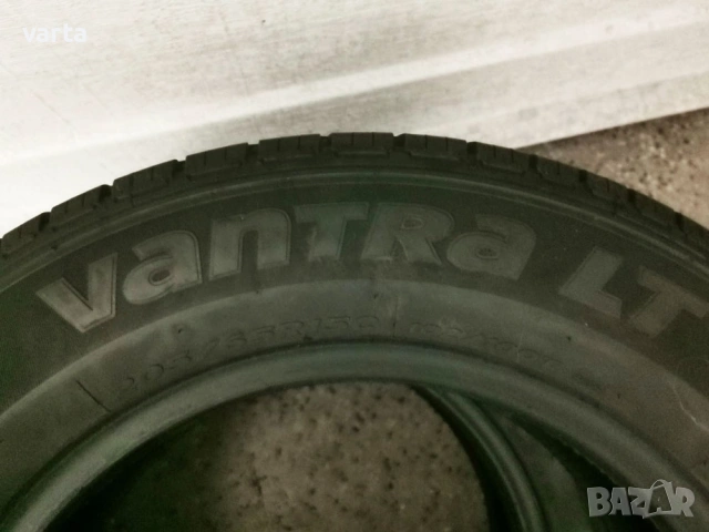 2бр БУСОВИ гуми HANKOOK VANTRA 205/65/15С  dot2023, снимка 4 - Гуми и джанти - 53087981