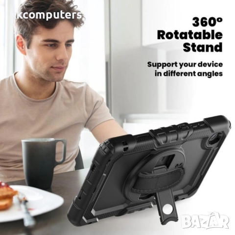 Удароустойчив силиконов калъф със задна част от PC и Лента през рамо за ZTE nubia Flip2 / Lenovo Tab, снимка 14 - Калъфи, кейсове - 51973875