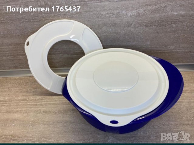 Купа Фантазия с допълнителен капак за смесване 3.5 л. Tupperware, снимка 2 - Други - 40614374