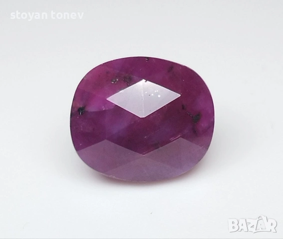 Голям ненагряван рубин 11.30кт.! Сертифициран! Нов!, снимка 5 - Други - 53383757