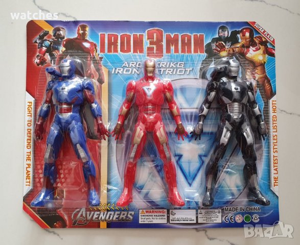 Фигури Iron 3 man светещи