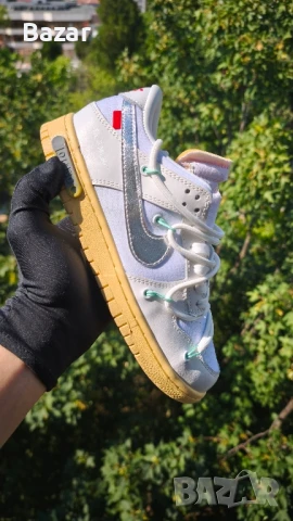 Nike Dunk Off White размер 38 24см, снимка 5 - Маратонки - 51118456