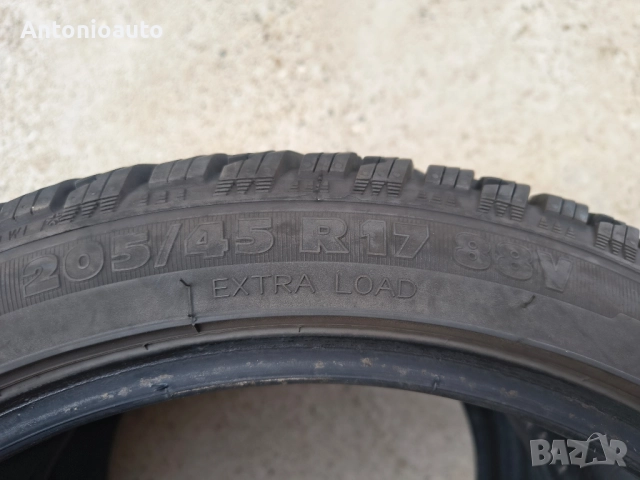 205 45 17 два броя зимни гуми, снимка 6 - Гуми и джанти - 51622204