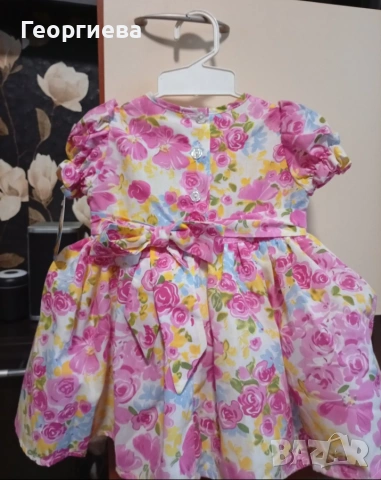 Бебешка рокля, снимка 2 - Бебешки рокли - 53485972