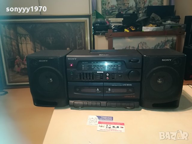sony cfs-w445l with aux 2305211933, снимка 5 - Аудиосистеми - 32974988