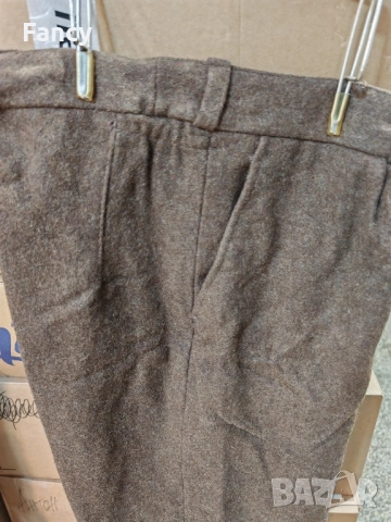Мъжки вълнени панталони тип клин, снимка 3 - Панталони - 52159451