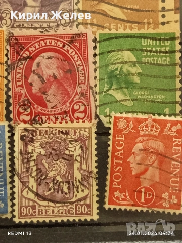 Стари пощенски марки от цял свят смесени АМЕРИКАНСКИ ПРЕЗИДЕНТИ за КОЛЕКЦИЯ 51964, снимка 11 - Филателия - 53208047