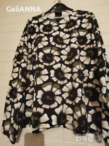 СТРАХОТНА ТУНИКА ЕФЕКТЕН ДЕСЕН 3XL-4XL, снимка 3 - Туники - 49732750