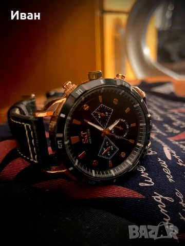 Часовник S&T Оргинален, снимка 5 - Мъжки - 52471350