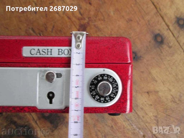 Касичка, каса, сейф - метал, популярна банка, детска, малка, снимка 5 - Други ценни предмети - 28944887