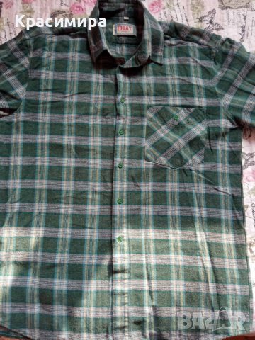 Мъжка дебела риза - ХЛ размер