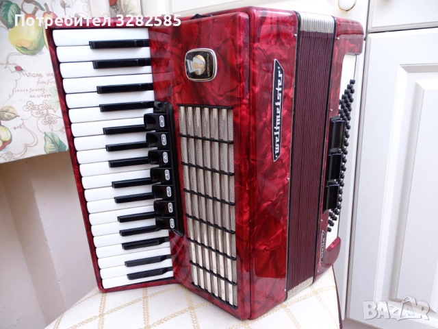 Акордеон Велтмайстер Стела 80 баса. НОВ !, снимка 2 - Акордеони - 52653159