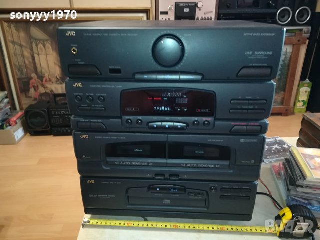 заявено-JVC CA-E48BK RECEIVER-ГОЛЯМА УРЕДБА 40СМ ВИСОКА-ВНОС SWISS 0301241610