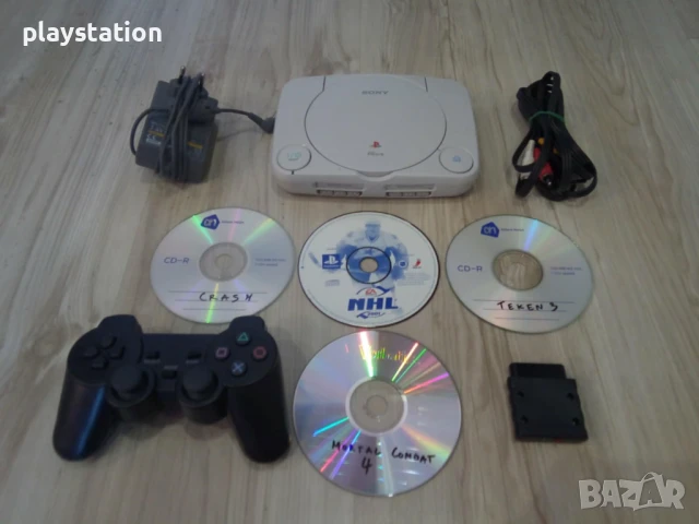 Playstation 1 В отлично състояние с ЧИП, снимка 2 - PlayStation конзоли - 45419538