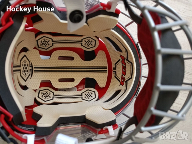 Каска за Хокей на лед CCM FM580 S, снимка 6 - Зимни спортове - 51760685