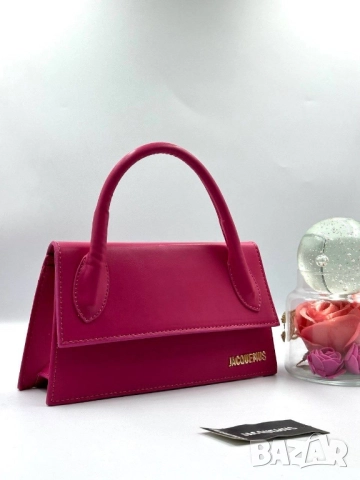 чанти JACQUEMUS Le chiquito :➡️23cm ⬆️14cm✨ , снимка 7 - Чанти - 51449991