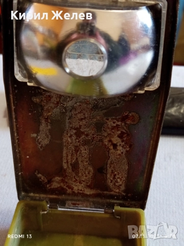 Винтидж сигнален фенер от соца рядък за КОЛЕКЦИЯ ДЕКОРАЦИЯ 48956, снимка 5 - Други ценни предмети - 52263979