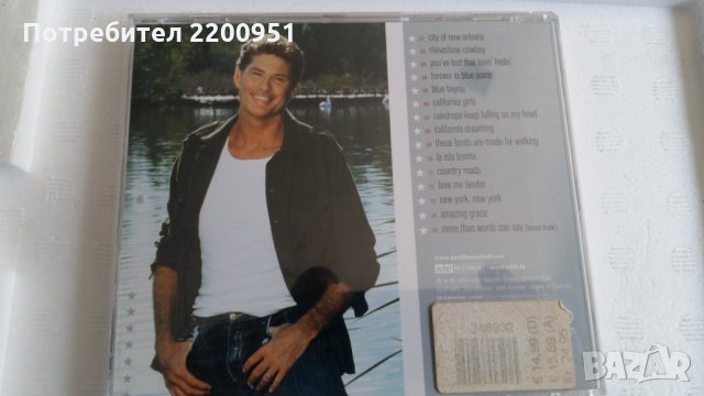 DAVID HASSELHOFF, снимка 3 - CD дискове - 26473365