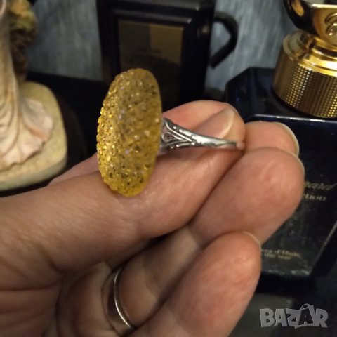 Сребърен пръстен ръчна изработка ., снимка 4 - Пръстени - 37943355