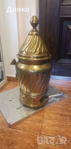 Голям турски самовар височина 65см. на газ , снимка 3 - Обзавеждане за заведение - 40080918