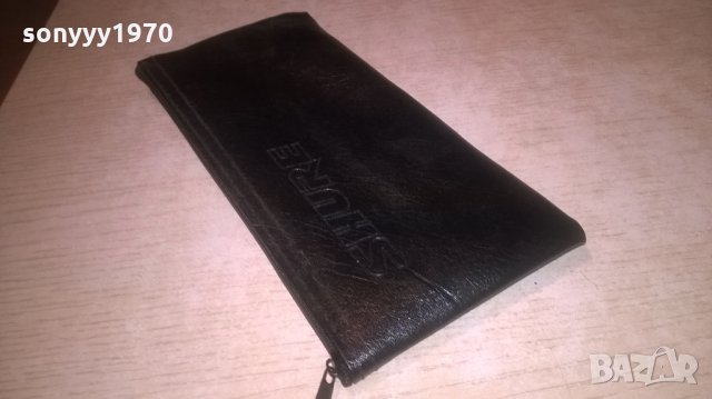 SHURE-ПРОФИ КЕИС ОТ КОЖА-ВНОС ХОЛАНДИЯ, снимка 5 - Микрофони - 27810216