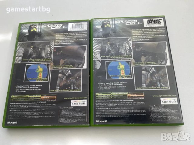 Tom Clancy's Splinter Cell за Xbox classic/Xbox original, снимка 2 - Игри за Xbox - 49483368