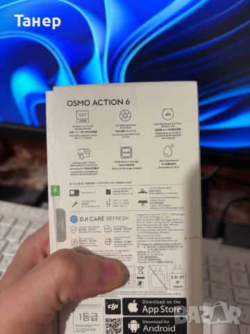 Екшън камера DJI OSMO ACTION 6 STANDARD, снимка 3 - Камери - 53491710