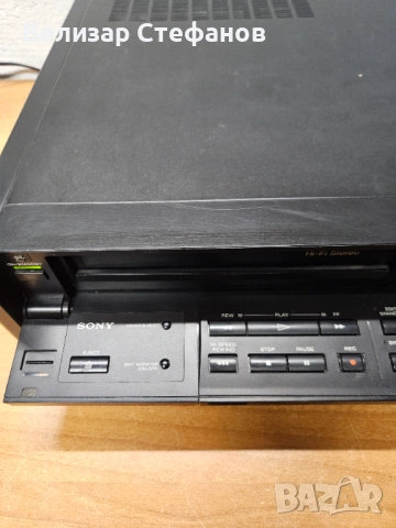 SONY SLV-825 Hi-Fi Stereo VHS Видео, снимка 8 - Плейъри, домашно кино, прожектори - 53514136