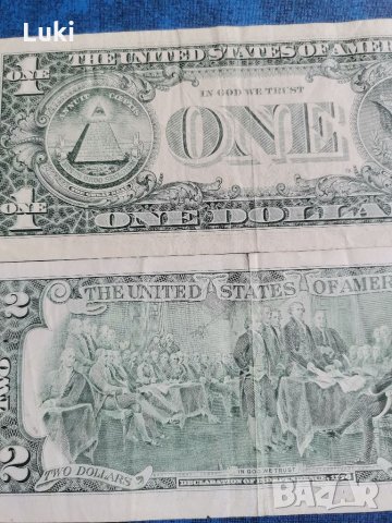 1 и 2 $ САЩ (USA), снимка 5 - Нумизматика и бонистика - 32385344