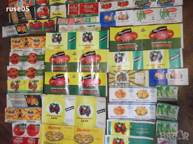 Лот от 70 бр. етикета за консерви и буркани, снимка 7 - Други ценни предмети - 28348591