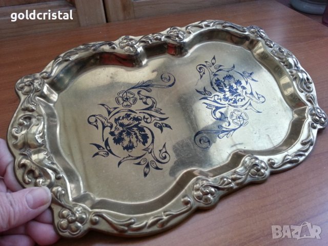 Метален поднос , снимка 5 - Антикварни и старинни предмети - 44088994