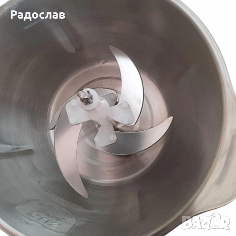 Многофункционален кухненски чопър Kitchen Expert 3L SUS 304 – бързо мели, реже и пюрира без усилие., снимка 3 - Чопъри и пасатори - 51847065