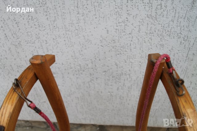 Дървена шейна от дъб, снимка 12 - Антикварни и старинни предмети - 43007682