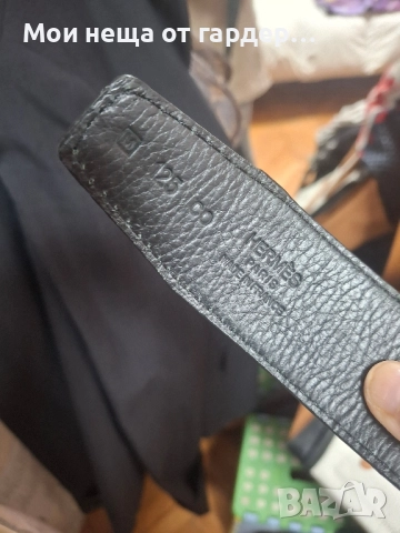 Колан Hermes крок кожа .125 размер, снимка 5 - Колани - 51943744