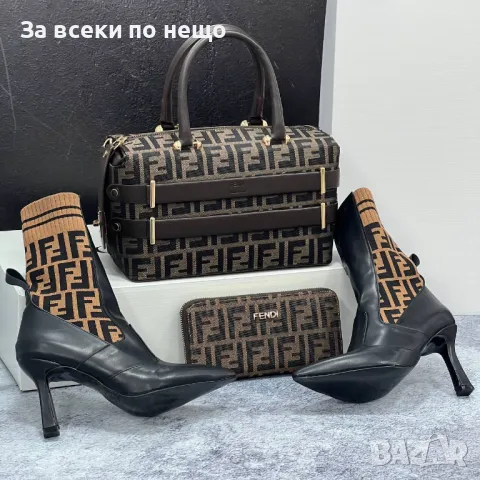 Дамска чанта Fendi - Налични различни цветове Код D1136, снимка 5 - Чанти - 47600052