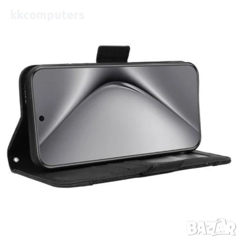 Huawei Pura 70 Magnetic Wallet Кожен Калъф и Скрийн Протектор, снимка 3 - Резервни части за телефони - 51400433